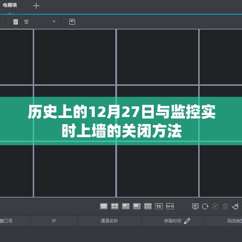 历史上的12月27日及监控实时上墙关闭方法详解