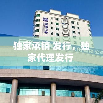 独家承销 发行，独家代理发行