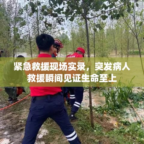 紧急救援现场实录，突发病人救援瞬间见证生命至上