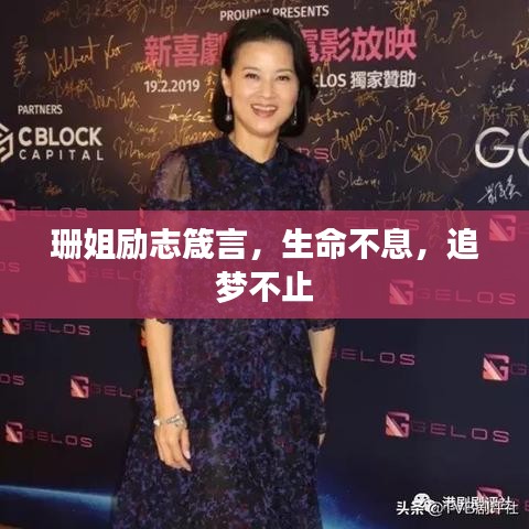 珊姐励志箴言，生命不息，追梦不止