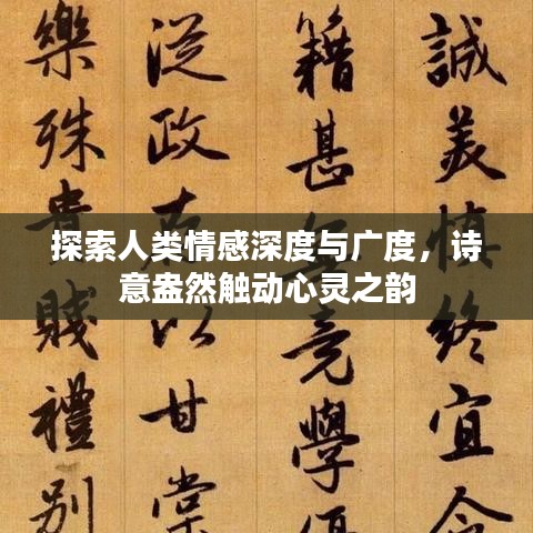 探索人类情感深度与广度，诗意盎然触动心灵之韵
