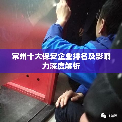 常州十大保安企业排名及影响力深度解析