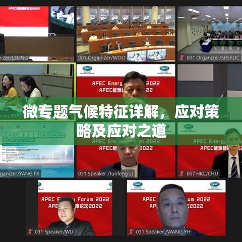 微专题气候特征详解，应对策略及应对之道