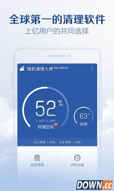 猎豹清理大师版本大全,快速响应设计解析-户外版_v5.147